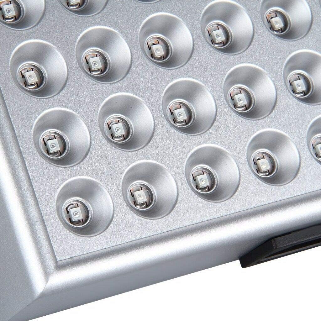 Froadp Lámpara LED de espectro completo de 45 W para plantas de jardín, plantas y plantas, 225 ledes, rojo y azul, para plantas de interior, invernadero, laboratorio de plantas, verduras y flores,