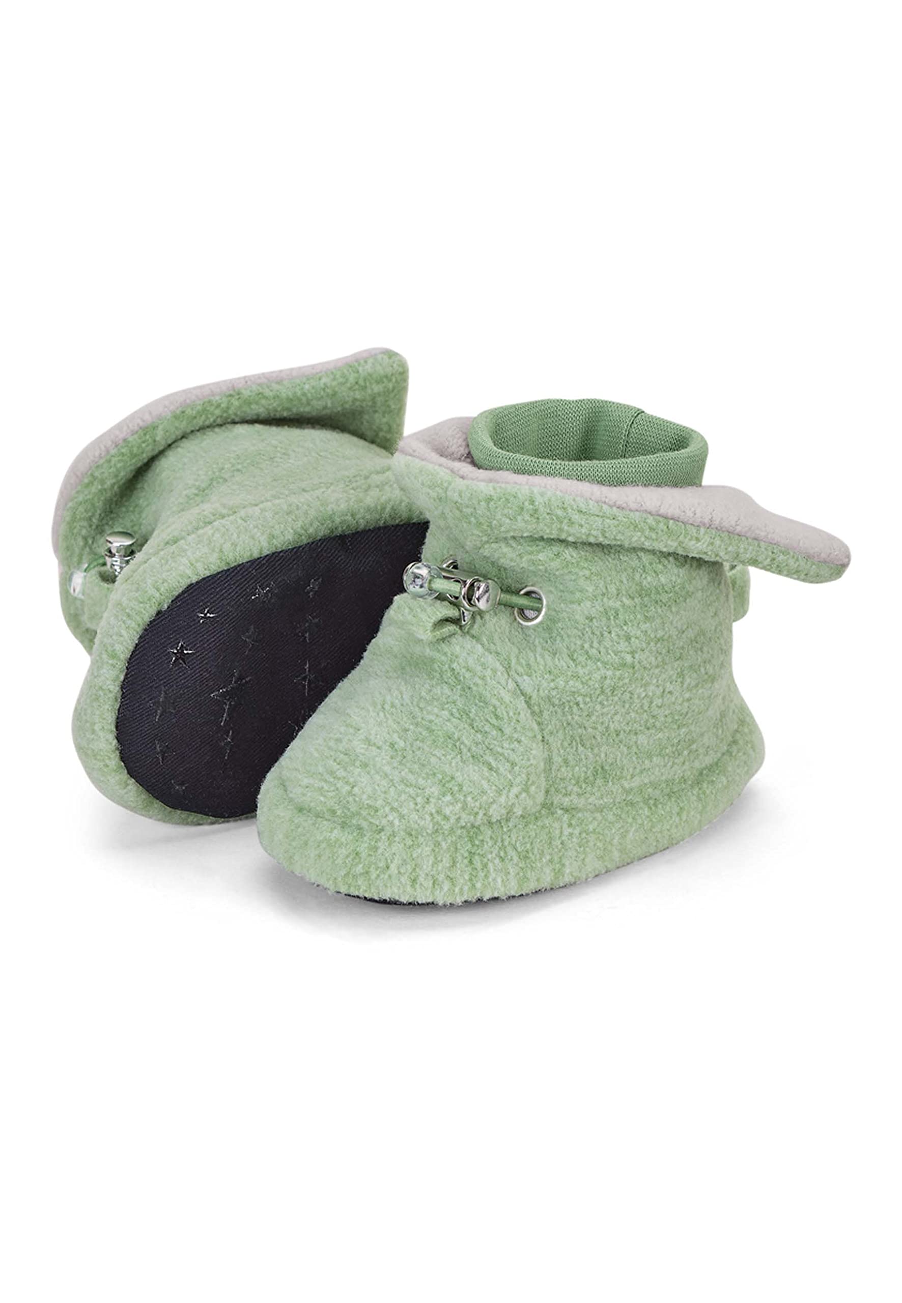 Sterntaler Boys Melange Baby Boots Shoes, Green, 0.5 UK Child