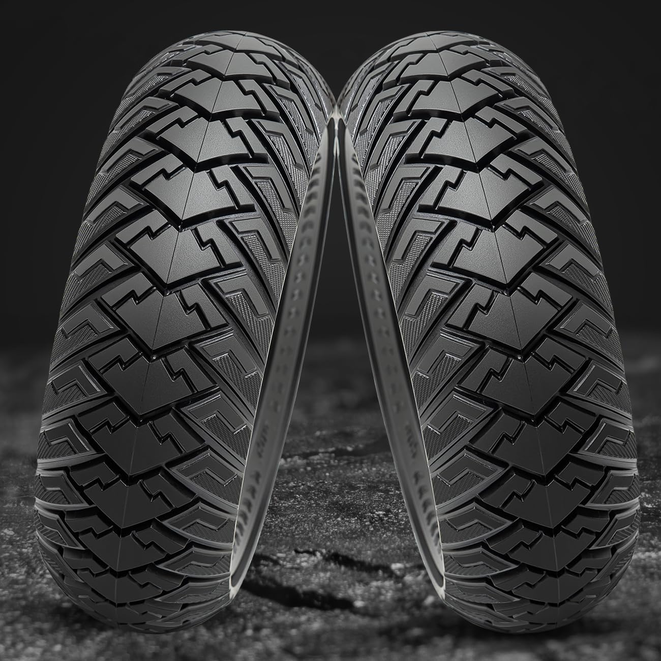 2 PCS 10x3.0 255x80 (80/65-6) Solid Tire,10 Inches Electric Scooter Tires 10 x 3.0 Solid Tires Front or Rear Replacement Solid Rubber Tires Compatible with 10x3.0 Electric Scooter Tire?P-1009?