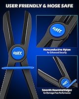 Vista 5 de Orion Motor Tech Alicates para manguera, juego de 3 alicates de abrazadera de manguera de largo alcance para mangueras flexibles, refrigerante