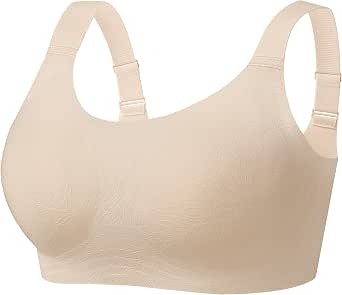 Allegra K Soutien-Gorge à Couverture complète pour Femme, Bretelles Larges, Ourlet Long, sans Armatures Noir C 38