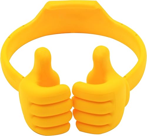 Honsky Soporte para teléfono celular, Soporte perezoso con pulgar hacia arriba, Universal Ajustable Flexible, Lindos regalos perfectos para