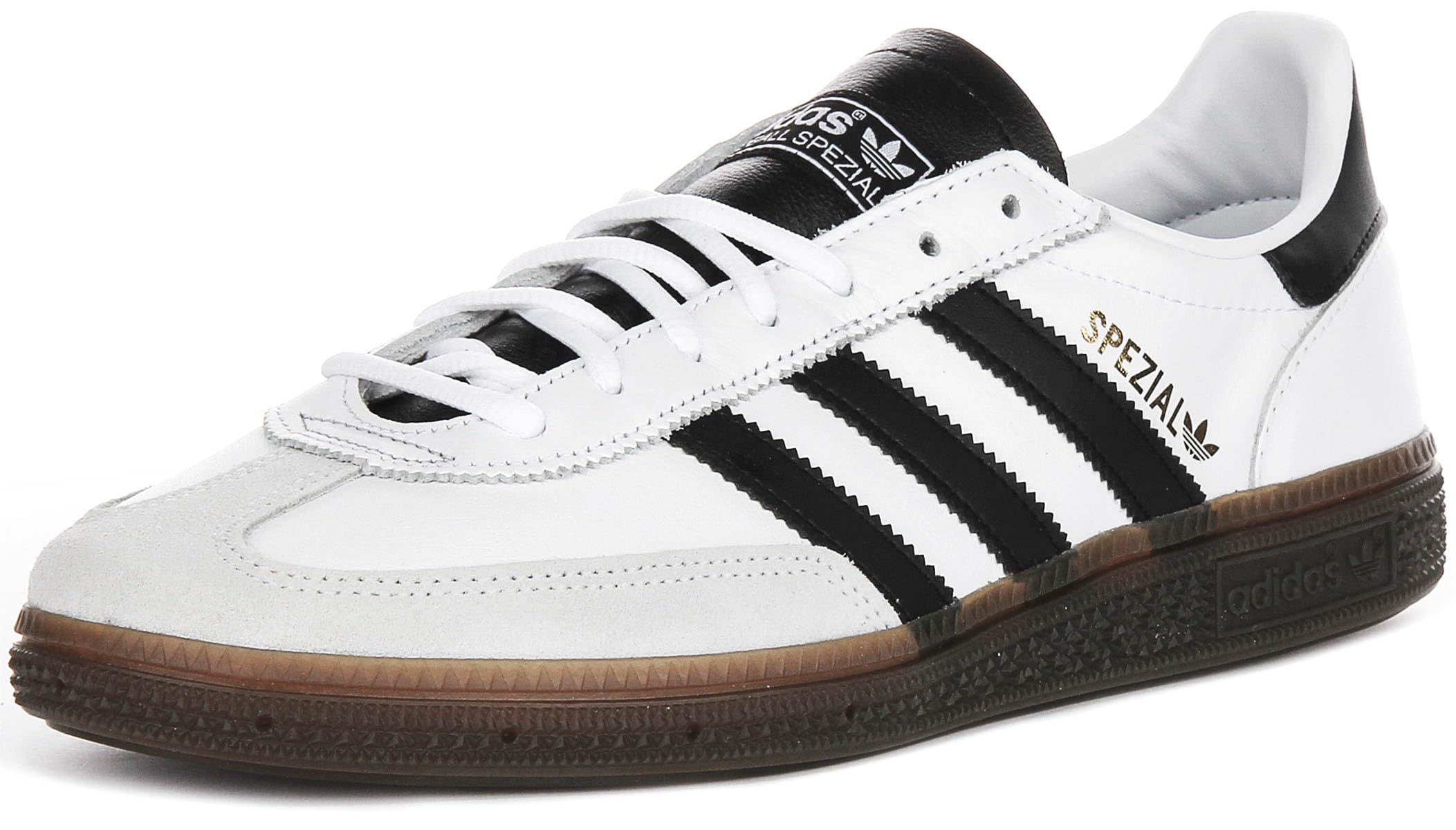 Adidas Handball Spezial, Gymnastikschuhe für Herren, Mehrfarbig (Cloud White Core Black Gum), 47 1/3 EU