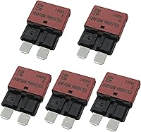 Vista 6 de HiSport Fusible de disyuntor de reinicio automático para automóvil, camión, RV, motor de arrastre y cableado personalizado, protección de batería