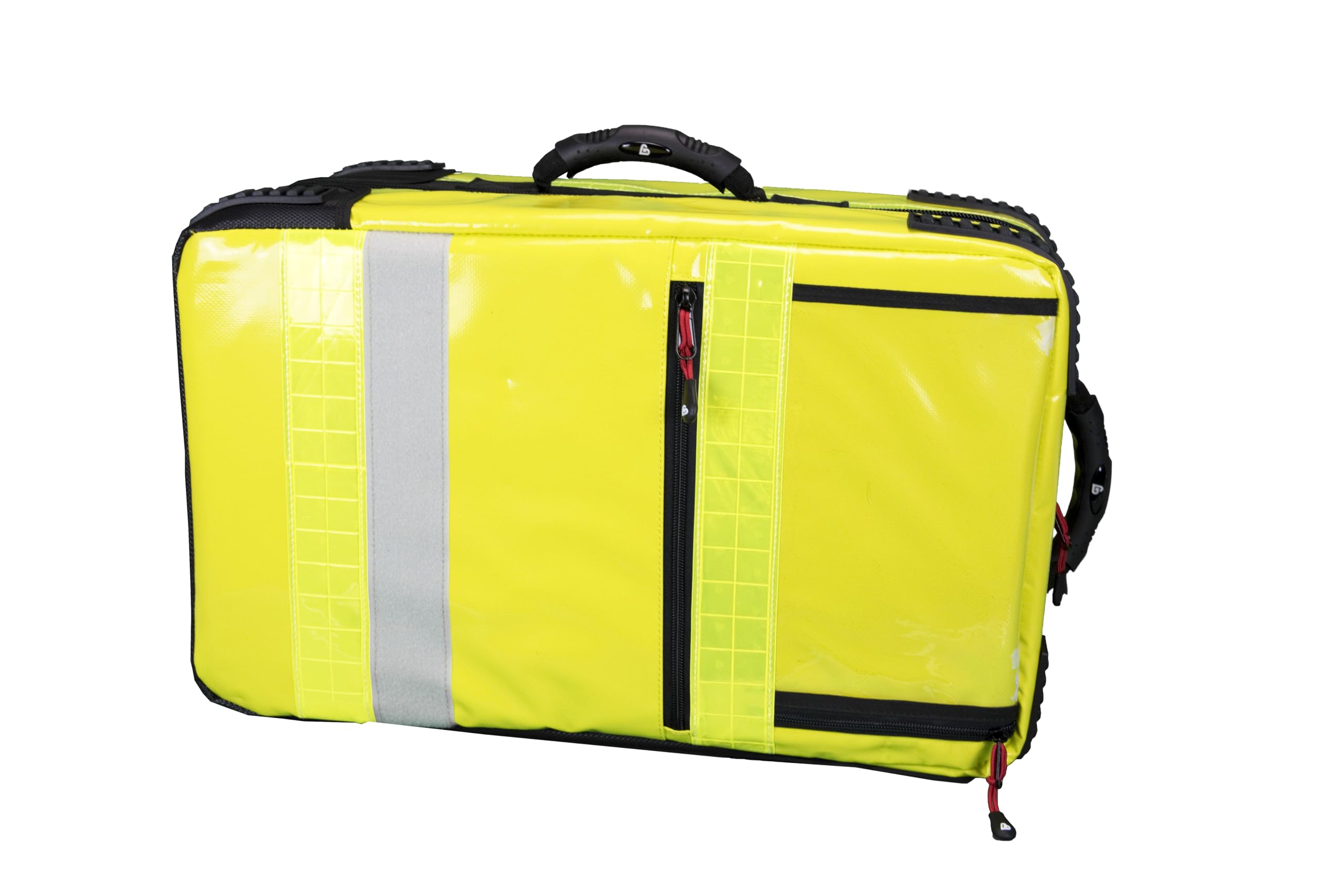 Notfallkoffer/Notfallrucksack Premium X1 aus Plane - LEER GELB