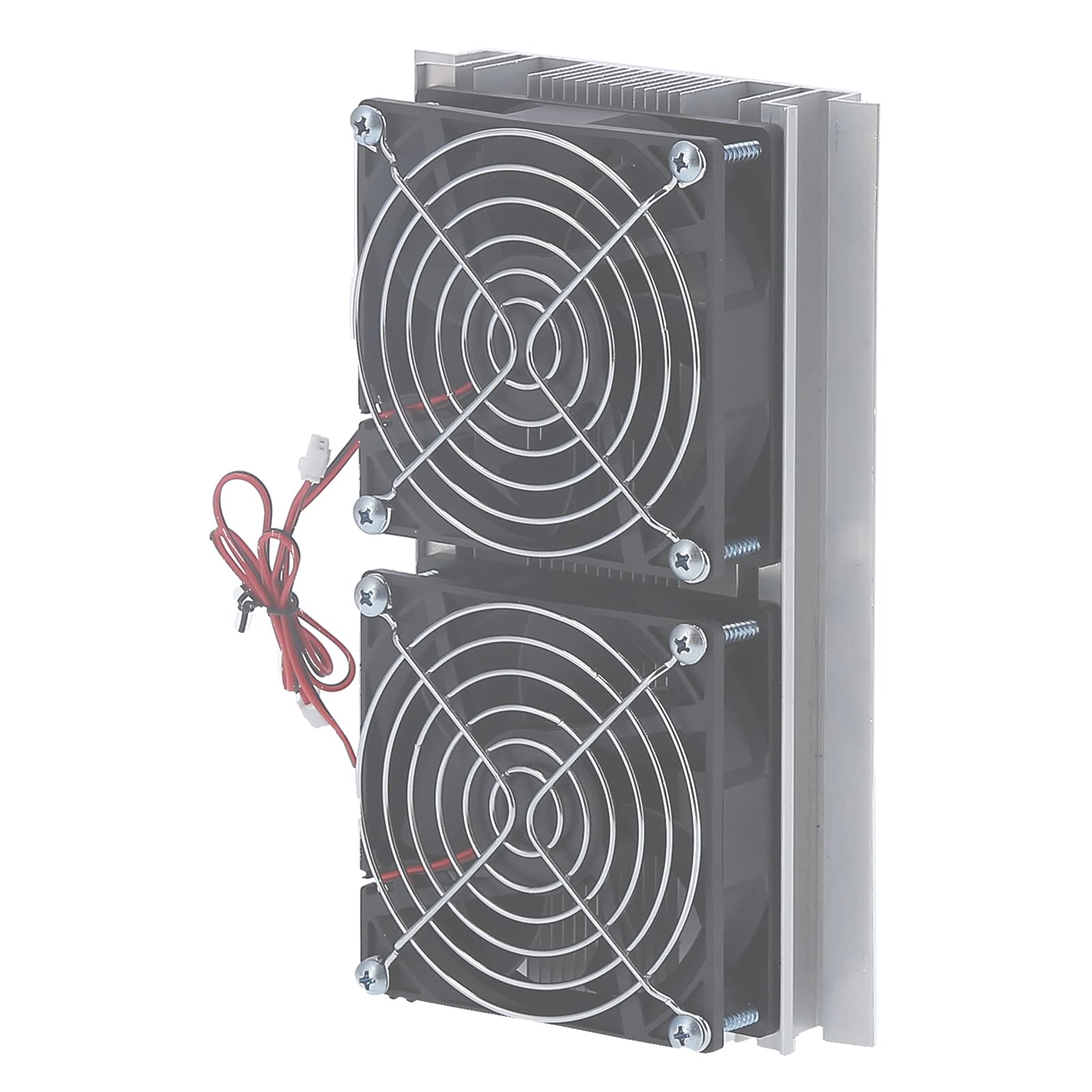 Refresco di raffreddamento elettronico a doppio di raffreddamento a radiatore 120W 12V 10A in lega di alluminio compatto leggero
