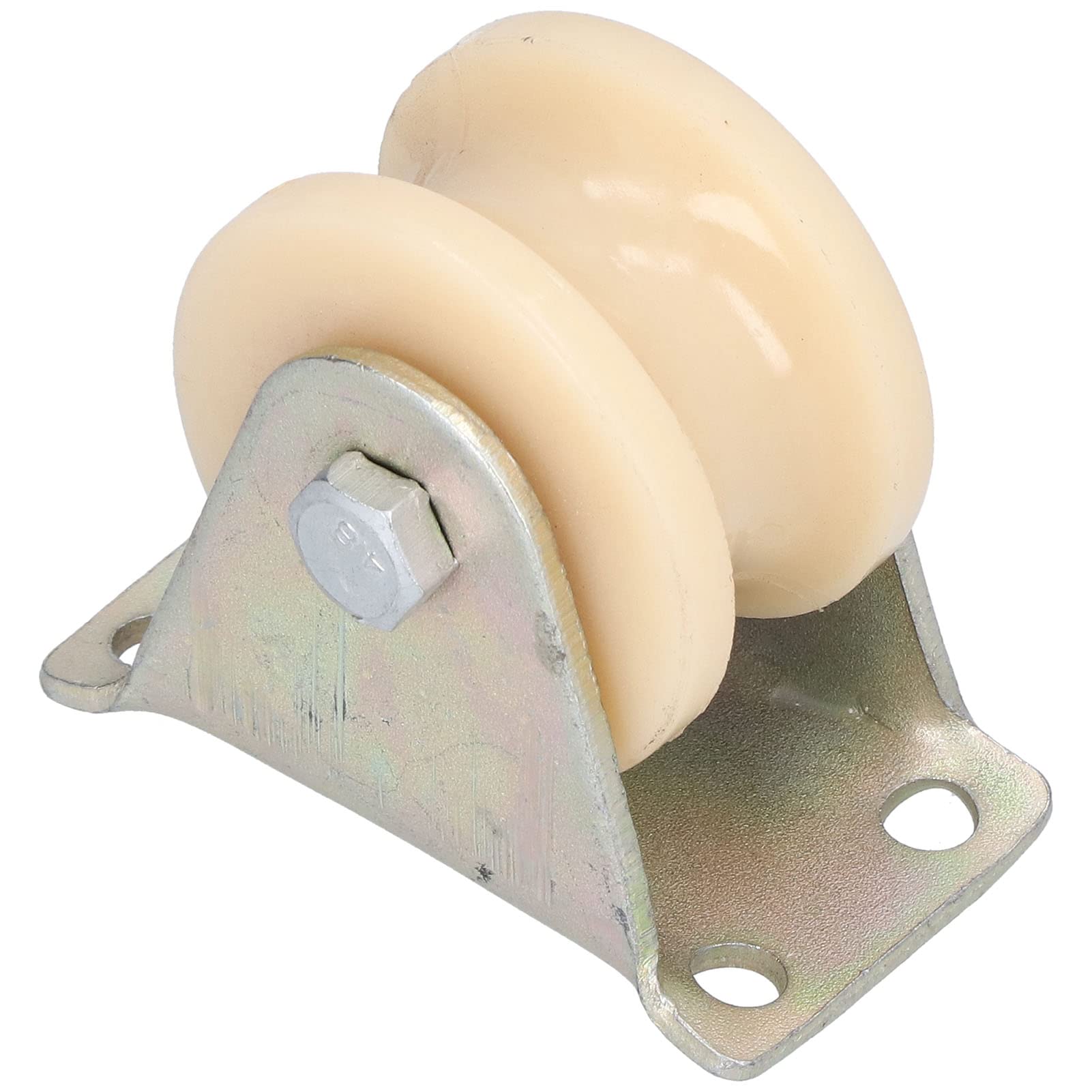 50mm U Type Groove Wheel Heavy Duty Wire Rope Rail with 2.5mm Bracket Lifting Equipment