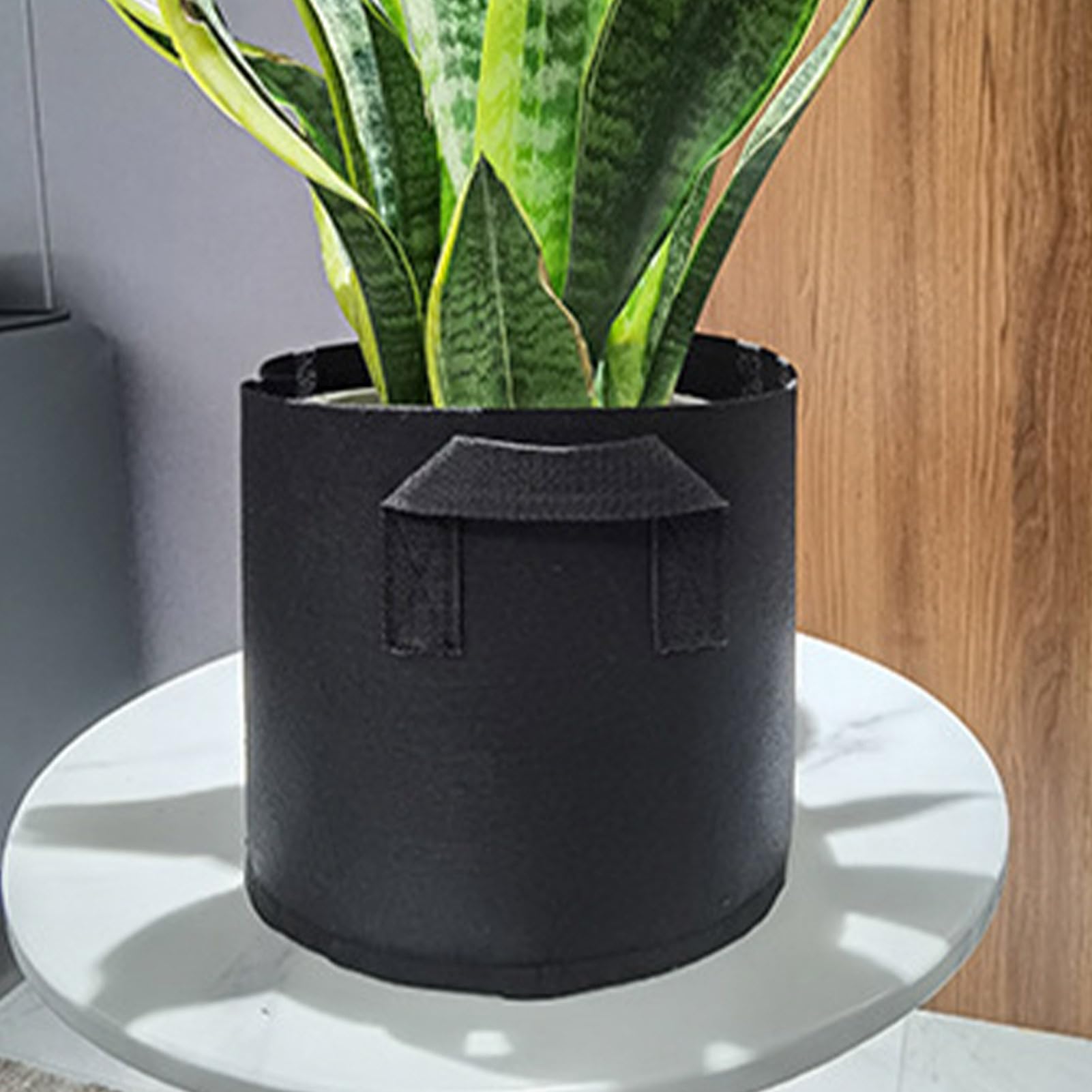 Sacs De Culture Pour 10 Conteneurs Non Tissés Portables Et Respirants | Pots De Jardin Non Tissés Épaissis Pour Le Jardinage En Extérieur Intérieur Balcon Serre Parc Et Plantation
