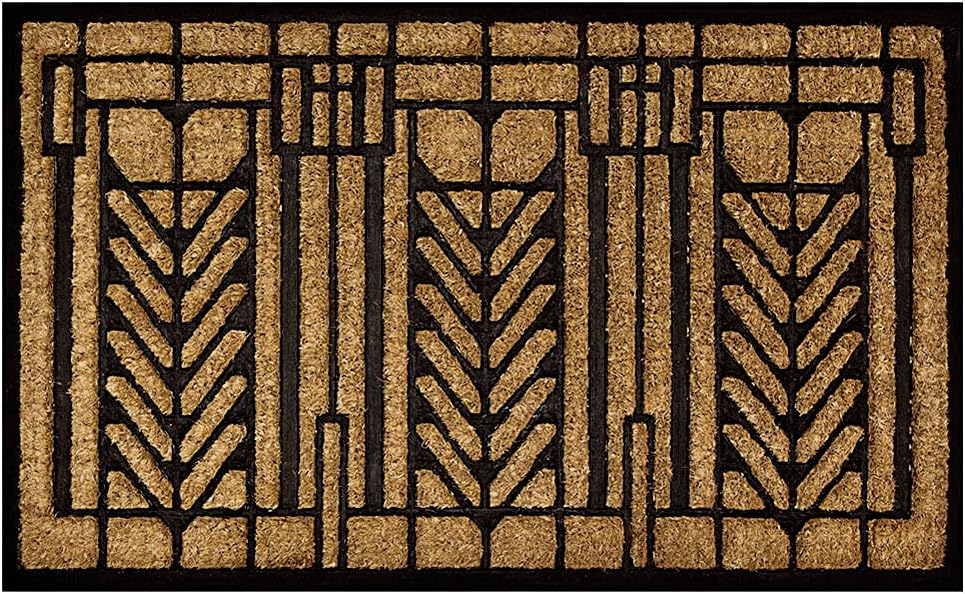 Lovtepets Frank Lloyd Wright Tree of Life Design Doormat