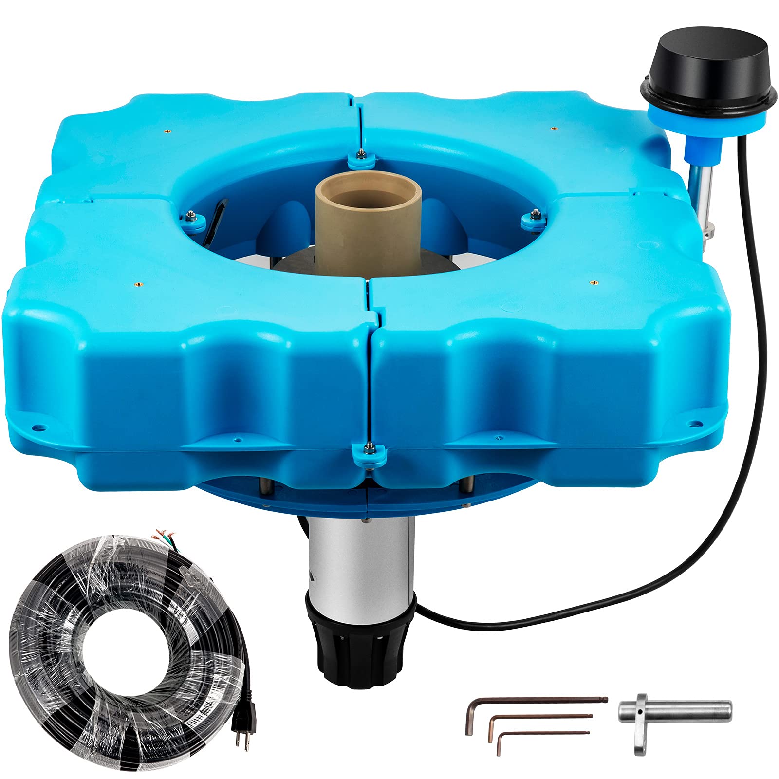 Buy VEVOR Lake Fountains with 110V 1/2 HP Motor Aerating Pond Fountain