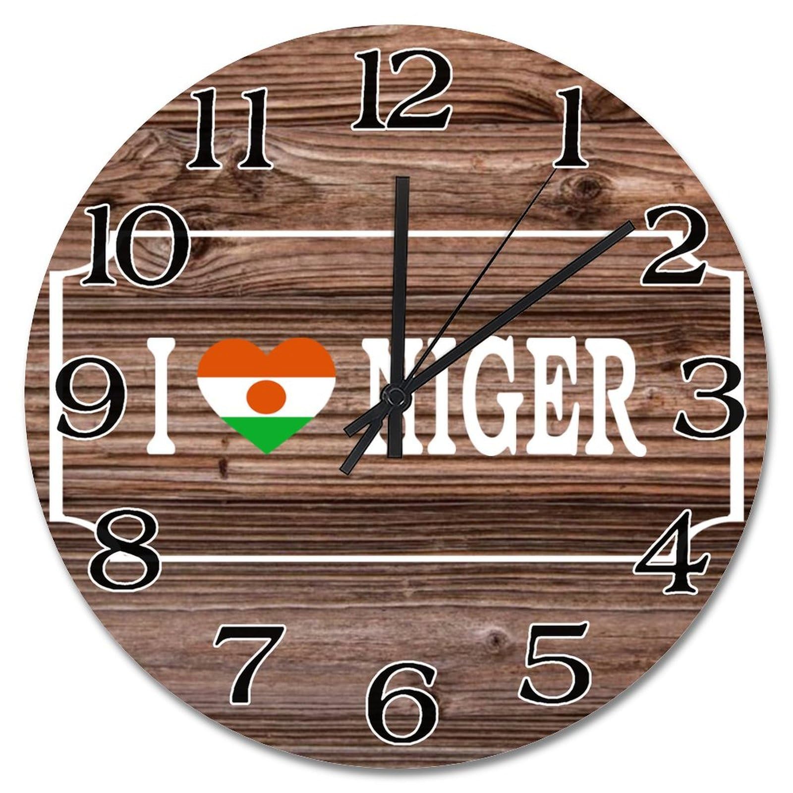 Horloge murale Niger decoration pour chambre et salon