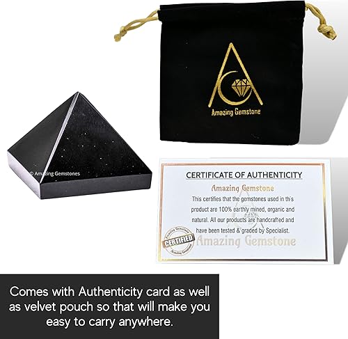 Miniatura 379 de Amazing Gemstone White Agate Snow Quartz Pyramid Crystal Healing Stones - 1" Great Pyramid Figurine of Natural Stone Pyramid for Meditation, Reiki