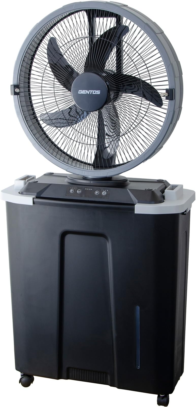 SPF-01R ミストファン ブラック 充電式 Amazon.co.jp: GENTOS(ジェントス) ミストファン USB充電式/AC電源兼用