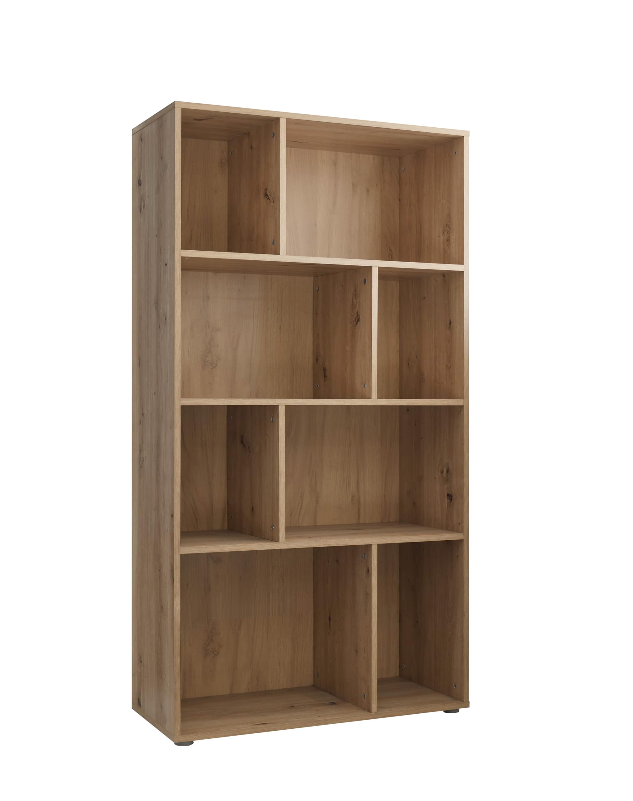 Jugendzimmer Liam in Artisan Eiche und Graphit 4 teiliges Kinderzimmer Komplett Set mit Schwebetürenschrank, inklusive Türdämpfung, Jugendbett, Schreibtisch und Standregal