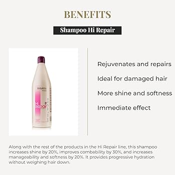 シャンプー pittoretique HYPER REPAIR SHAMPOO 1000ml Amazon.com : SALERM - Repairing Shampoo - Hi Repair Shampoo