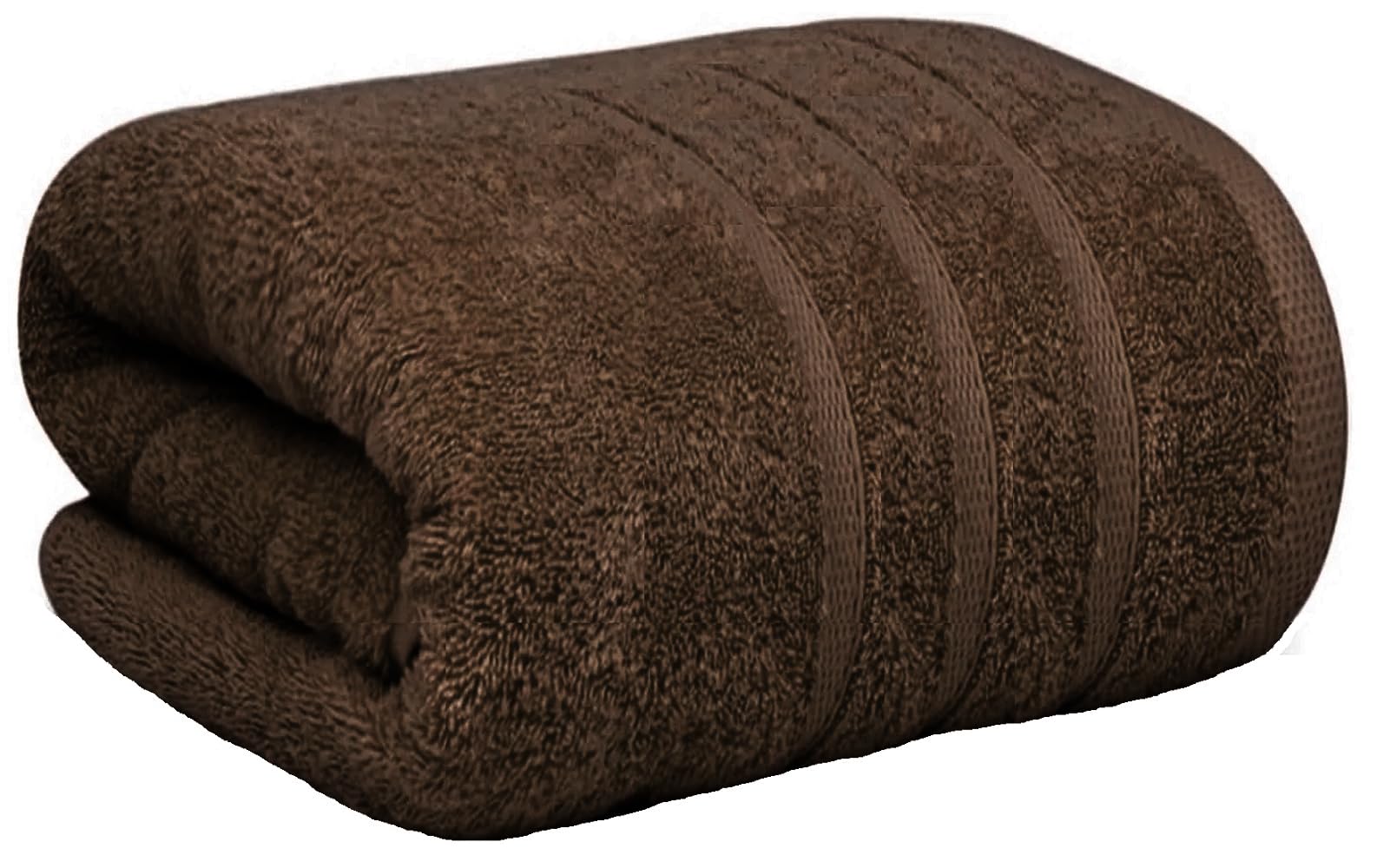 2 toallas de baño extragrandes superjumbo (100 x 200 cm, 600 g/m²), toallas suaves de lujo, 100 % algodón egipcio, toalla de baño extragrande (marrón chocolate, 2)