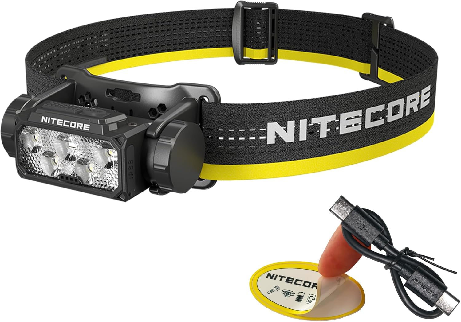 Nitecore HC60 Headlamp: 1600 Lumens, USB-C Rechargeable for Outdoor & Industrial Use Nitecore HC60 Headlamp: 1600 Lumens, USB-C Rechargeable for Outdoor & Industrial Use