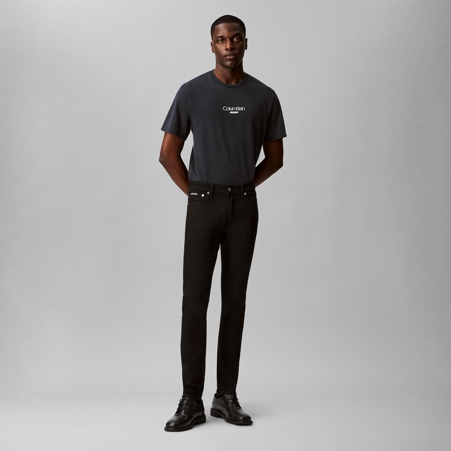 Calvin Klein Mens Slim High Stretch Jeans - Image 3