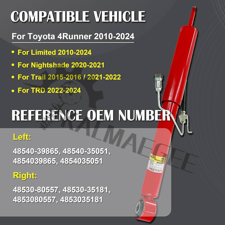Amazon.com: Kalmaegee 2PCS Rear Shock Absorbers with