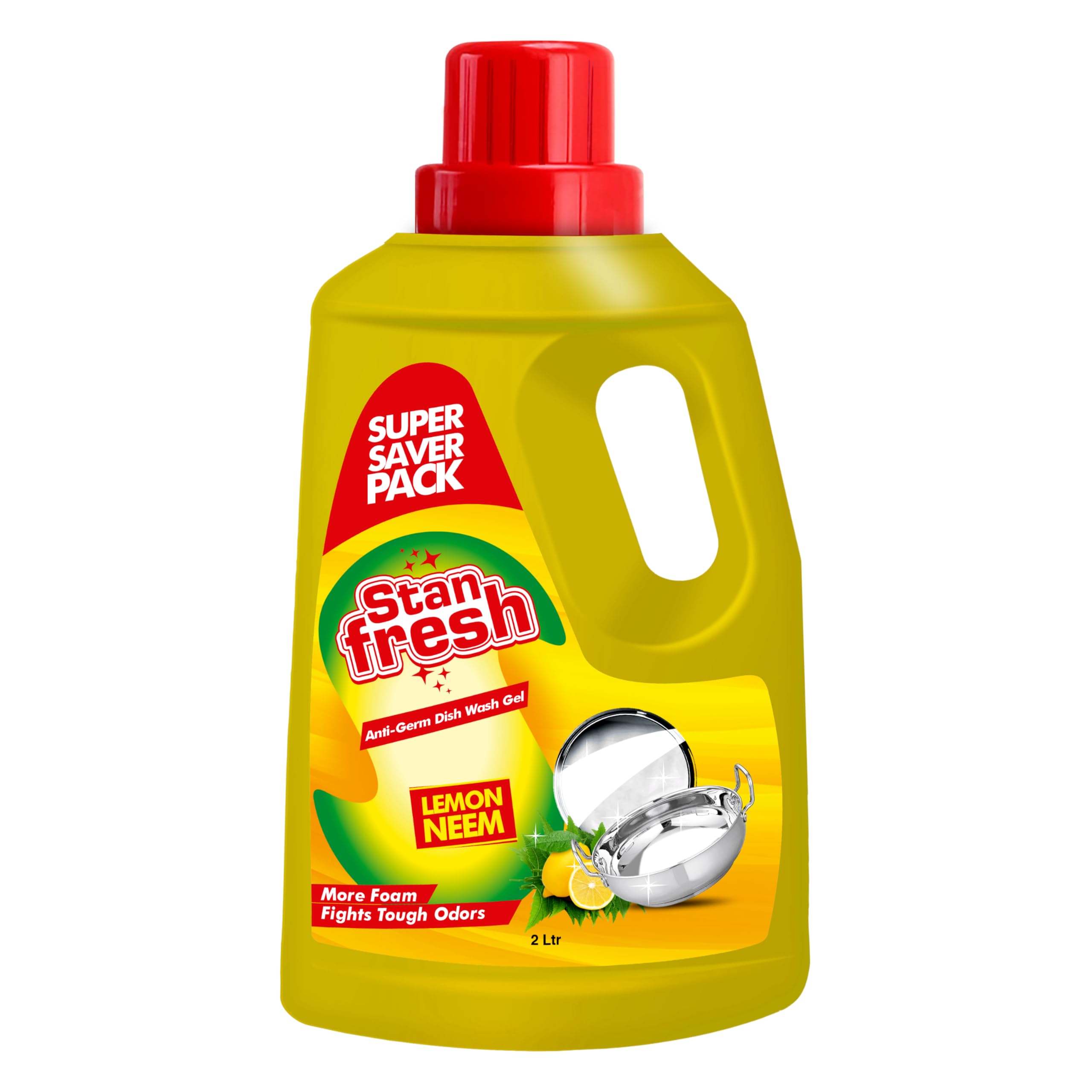Stanfresh Anti-Germ Dishwash Gel - Lemon 2 Ltr. (B0CKHYQCQH) Amazon Price History, Amazon Price Tracker