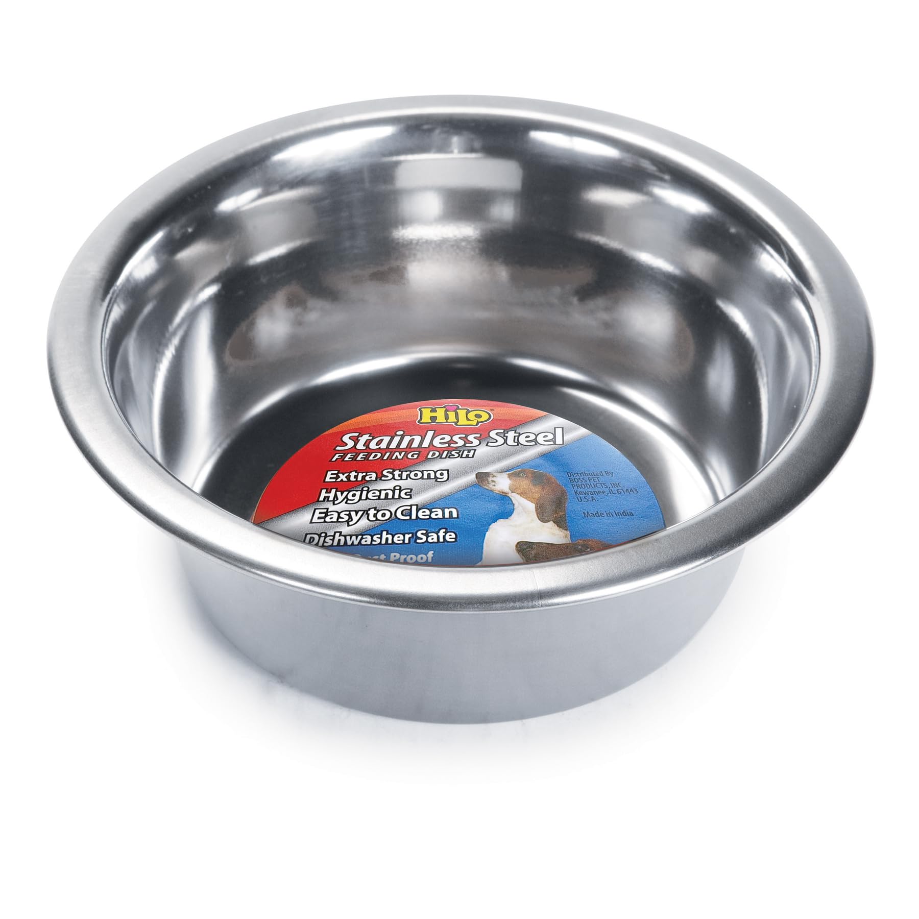 ProSelect Stainless Steel Classic Dog Bowl, 1/2-Pint