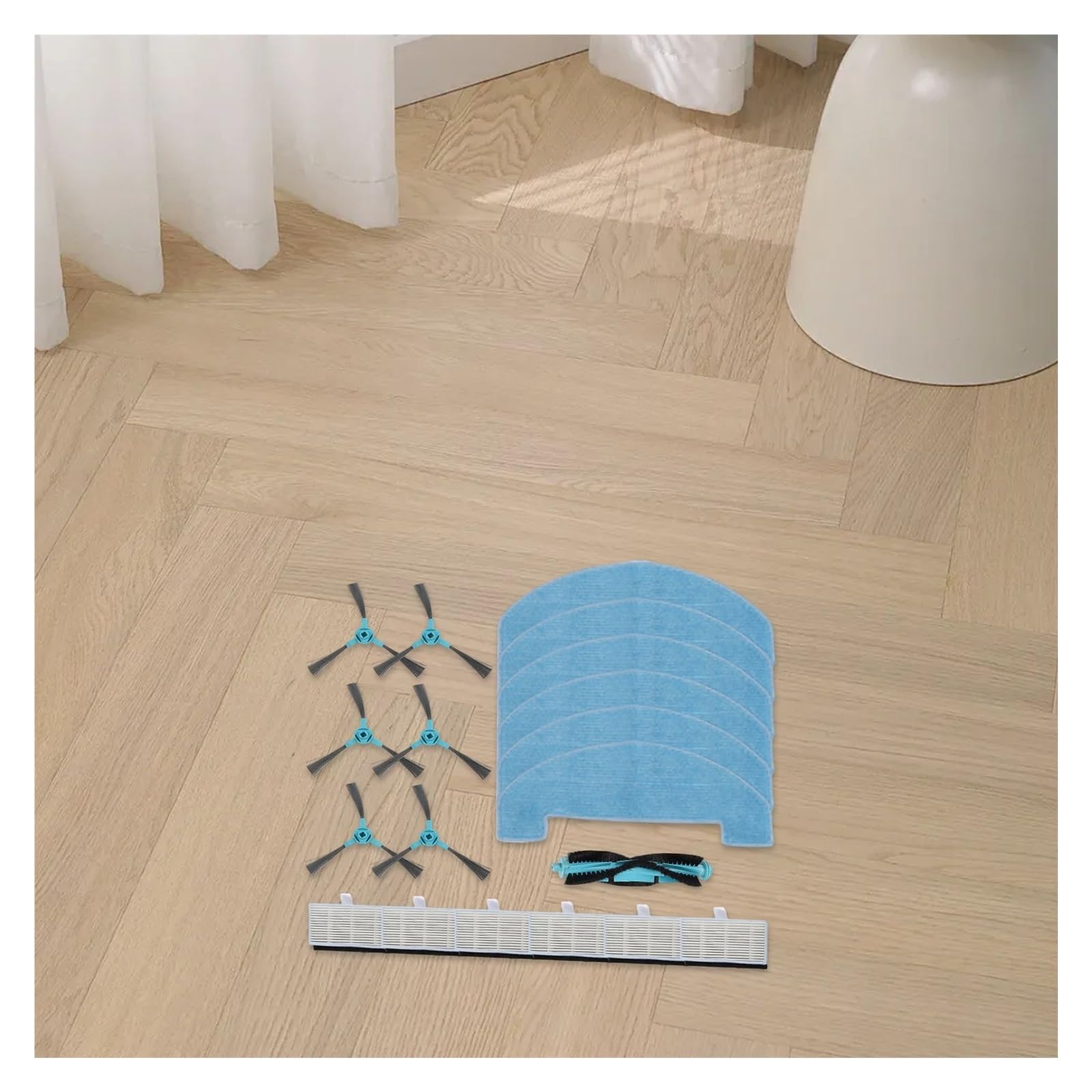 Kit 1 Set Parti Aspirapolvere, Compatibile con Lubluelu, L15 Spazzole