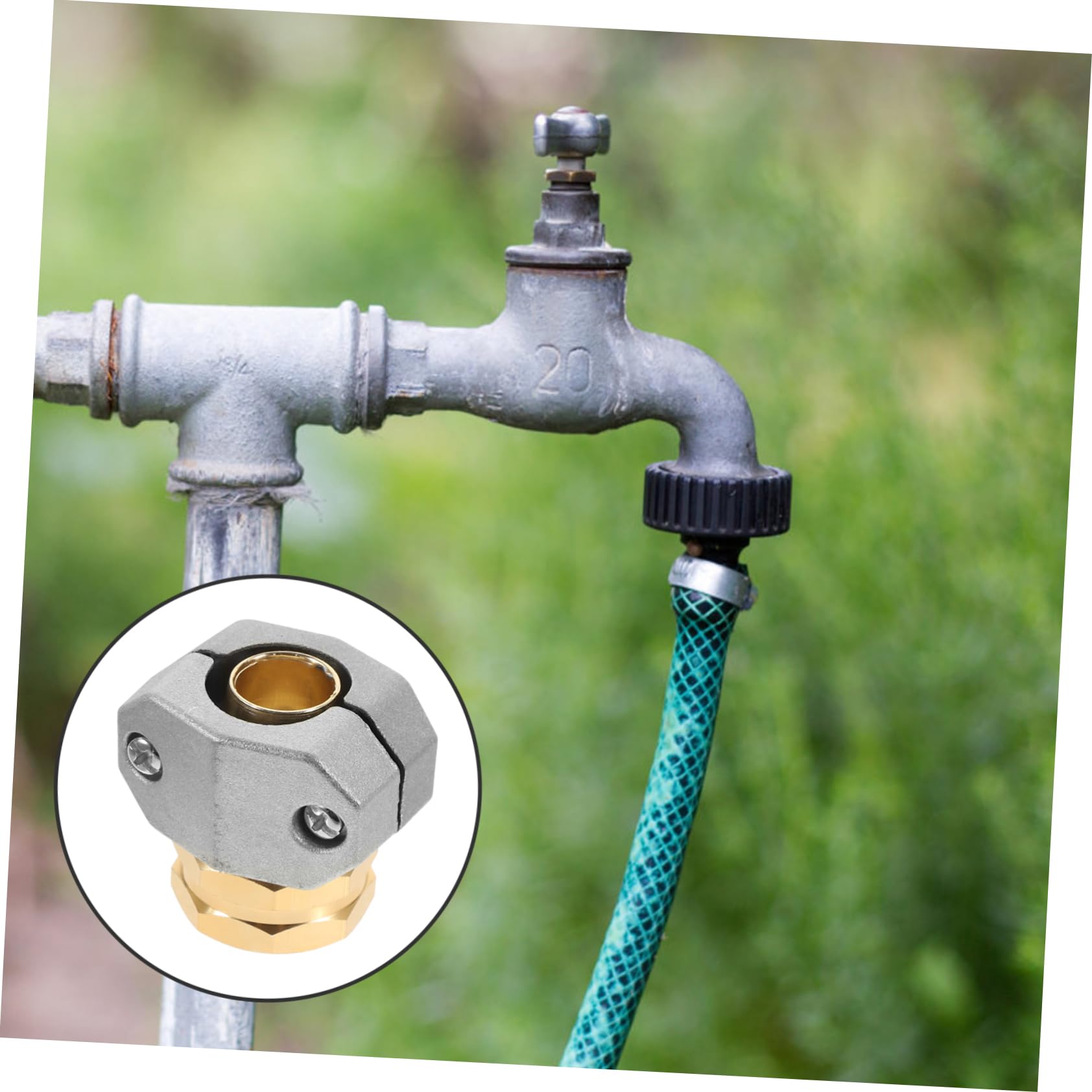 Toddmomy 8piezas Conector De Reparación De Manguera De Jardín Adaptador De Manguera De Conectores Rápidos Herramienta De Reparación Práctica y Duradera