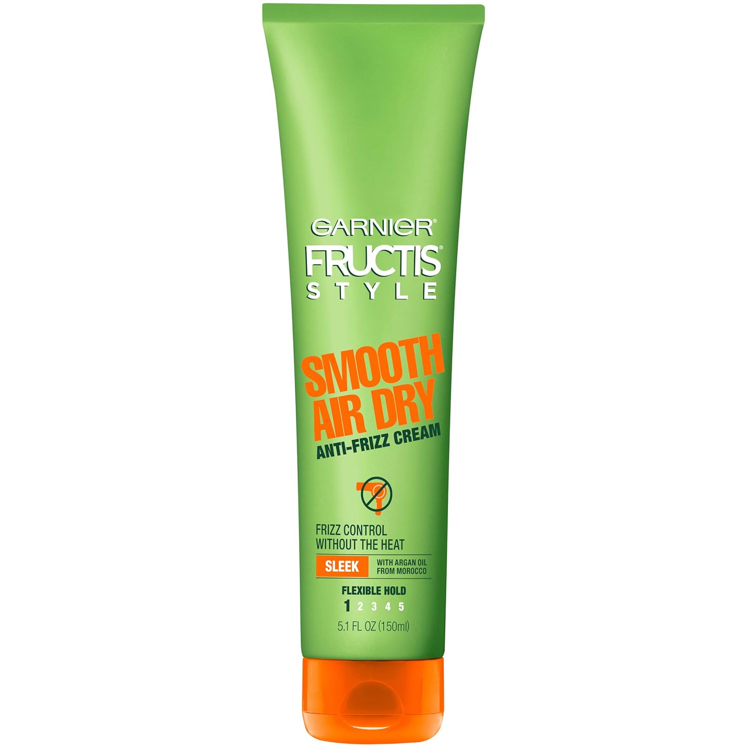 Garnier Fructis Style Smooth Air Dry Anti-Frizz Cream, 5.1 fl. oz.