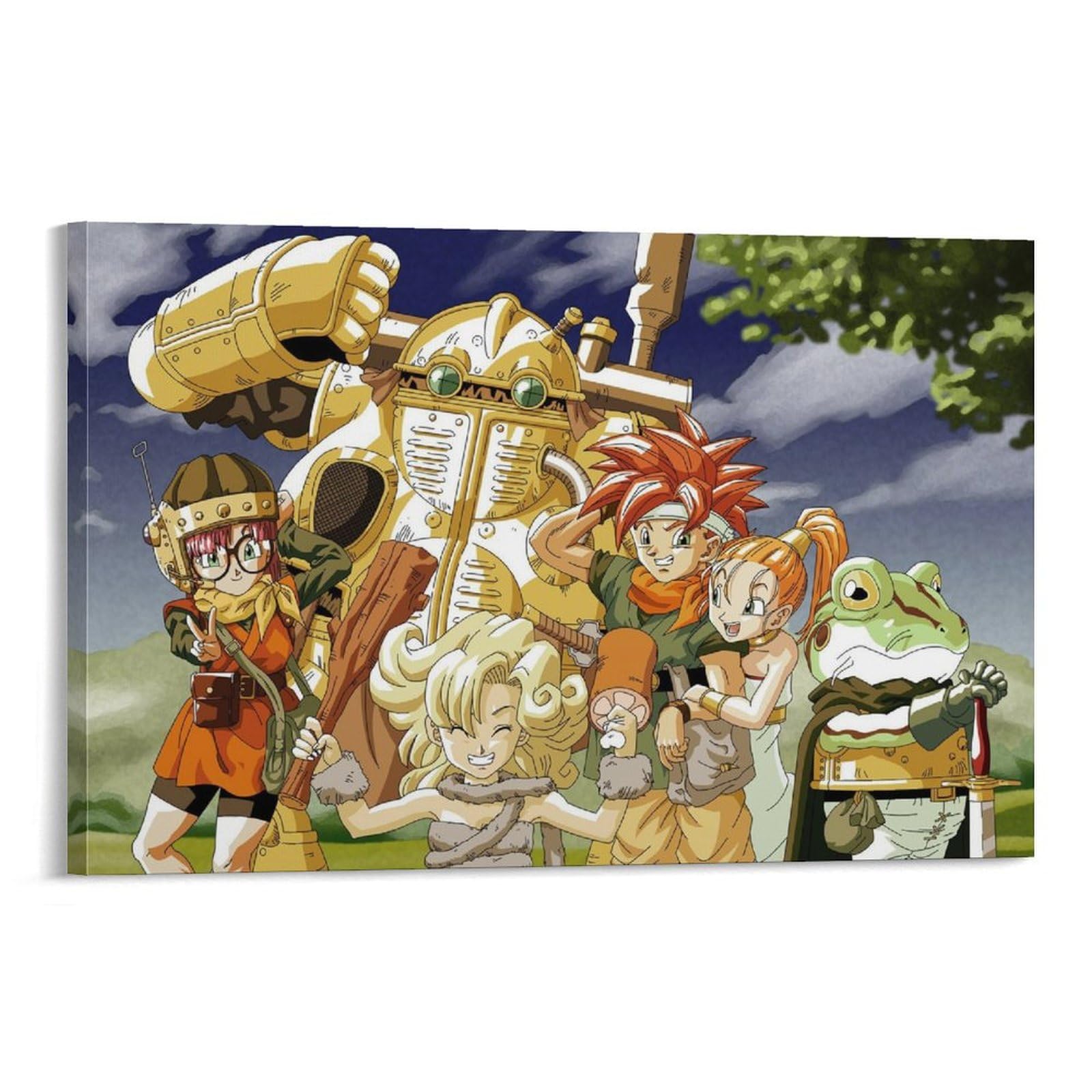 Amazon.co.jp: クロノ・トリガー ポスター 装飾 絵 キャンバス 壁
