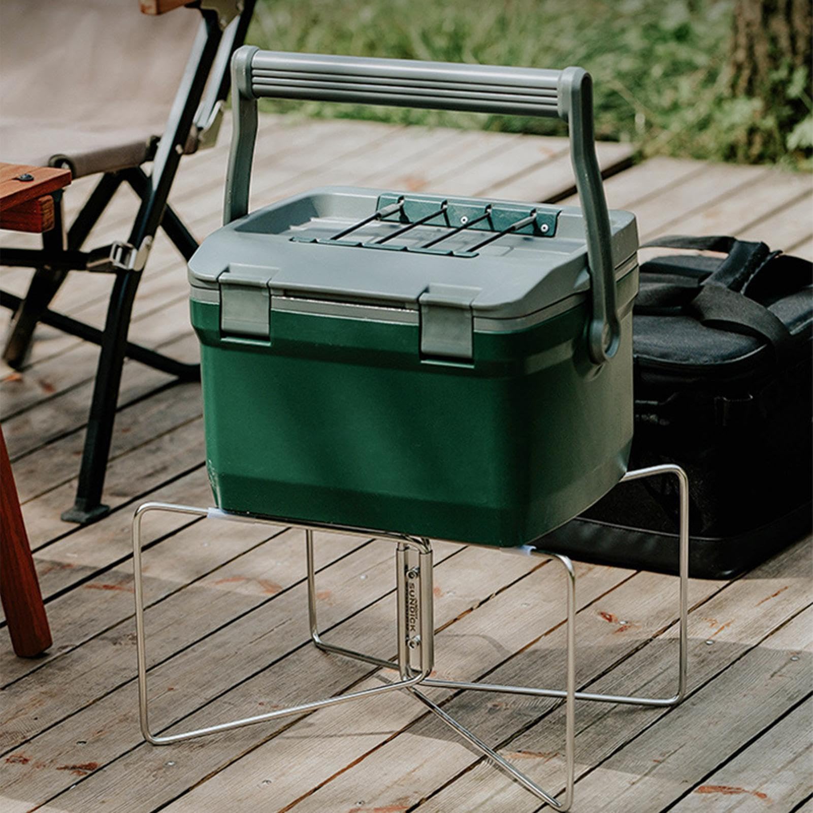 キッチンテーブルとクーラーボックス台 STANLEY クーラーボックス