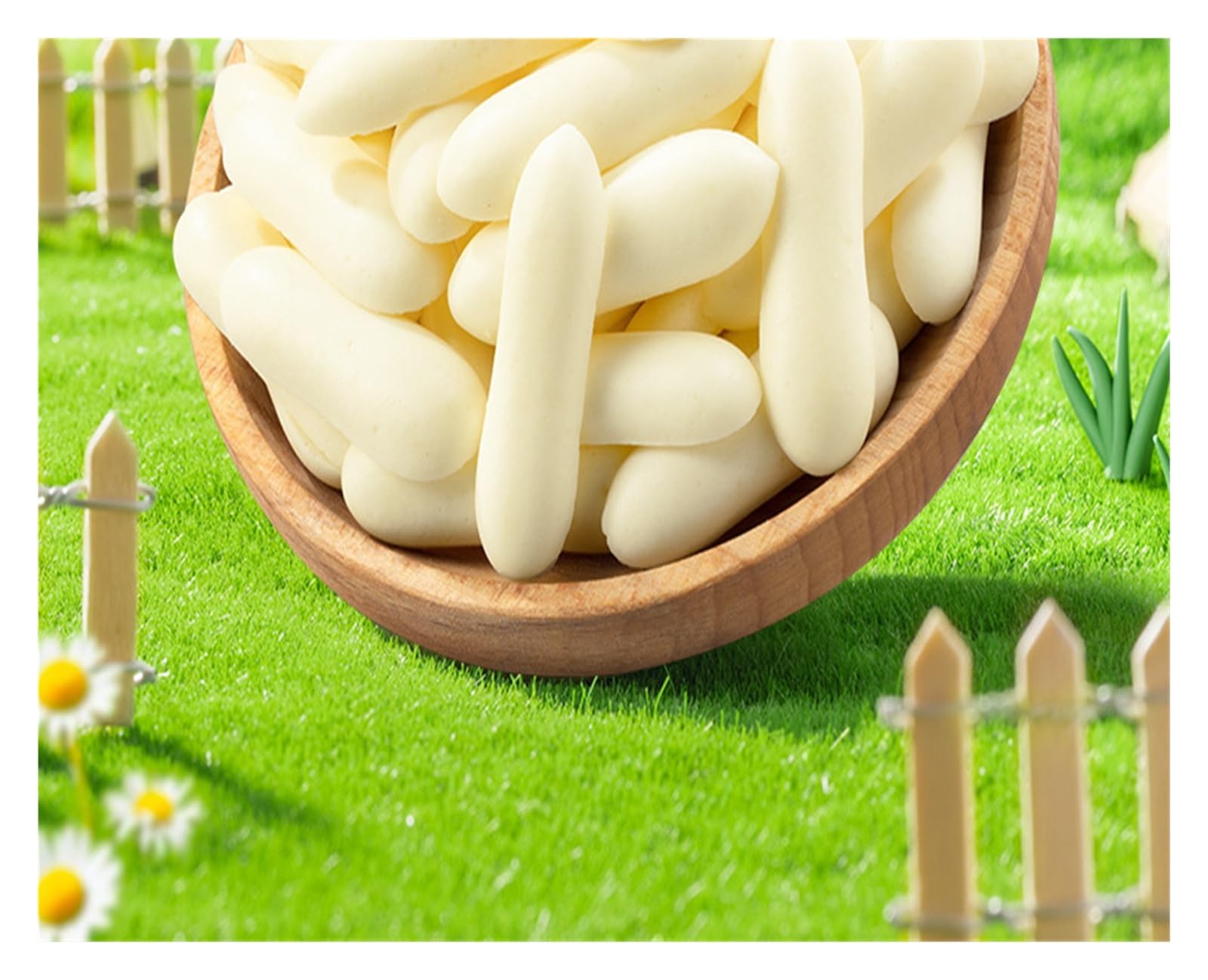 Chips de yogur horneado estilo pradera, frasco de 118 g, sabor lechoso, crujiente y delicioso, rico sabor, refrigerio listo for comer(3pcs)