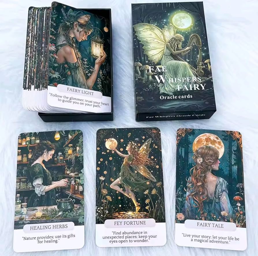Amazon.co.jp: ウィスパーズフェアリーオラクルカード、妖精の囁き
