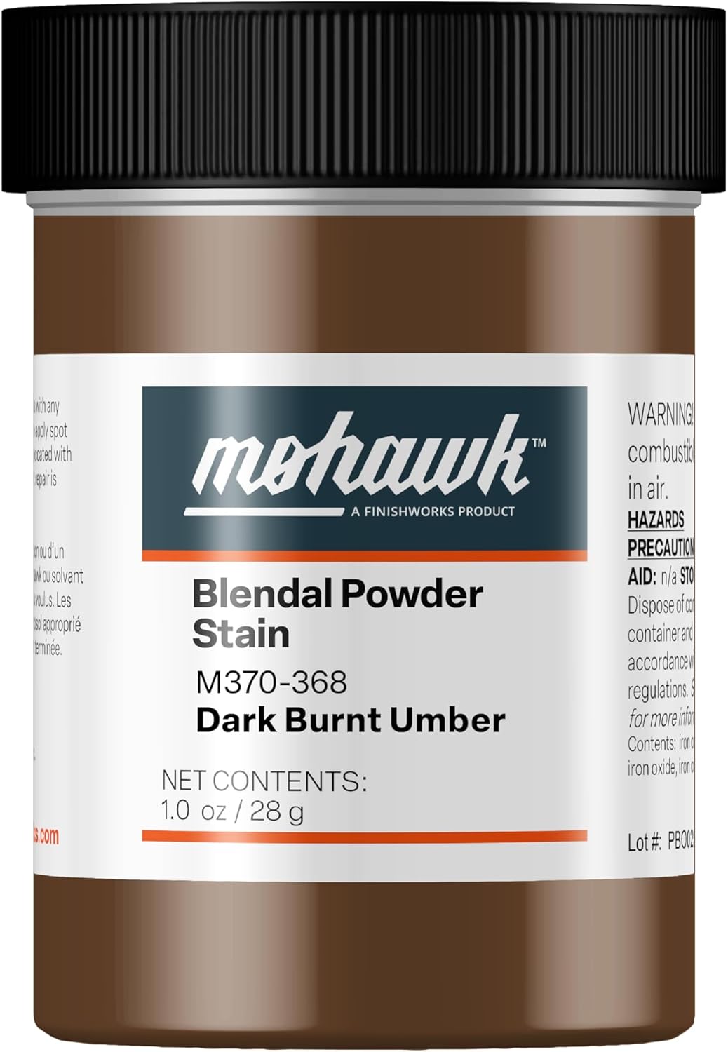 Mohawk Blendal Powder Stain, Dark Burnt Umber, M370-368