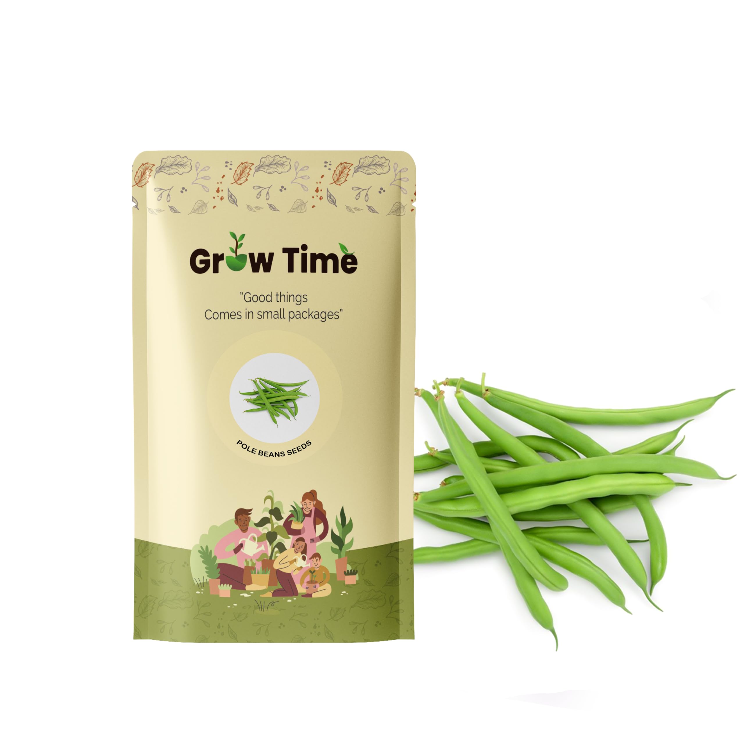 Growtime Pole Beans Vegetable Seeds, Vegetable Seeds for Home Gardening, Vegetable Planting Seeds for Kitchen, Pole Beans Seeds (Green, Pack of 20g) (B0CH6BDV31) Amazon Price History, Amazon Price Tracker