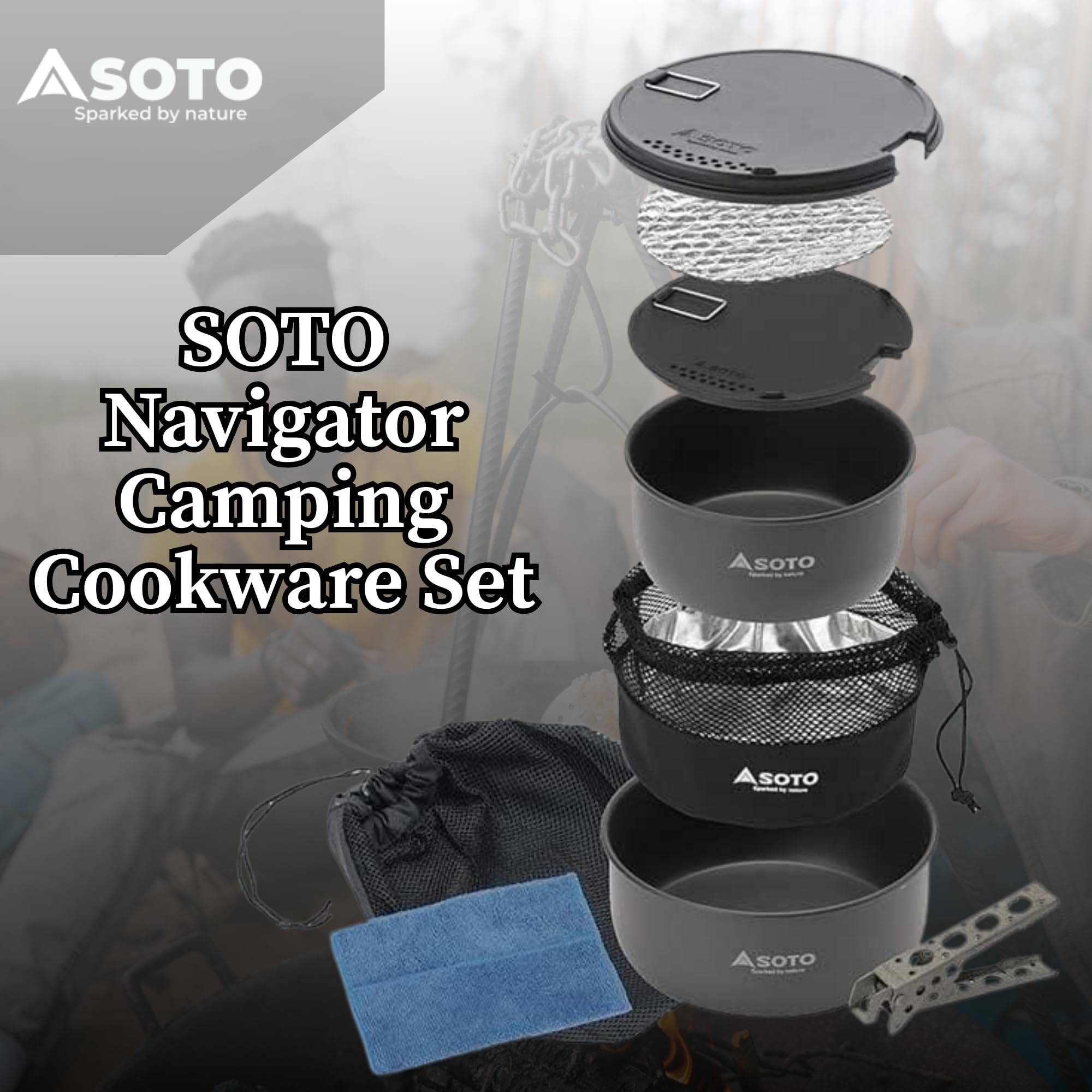 SOTO Navigator Cook Set (One Size)