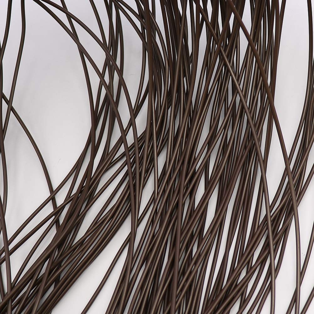 500 g PE rattan caffè tessitura materiale circolare rattan sintetico plastica rattan
