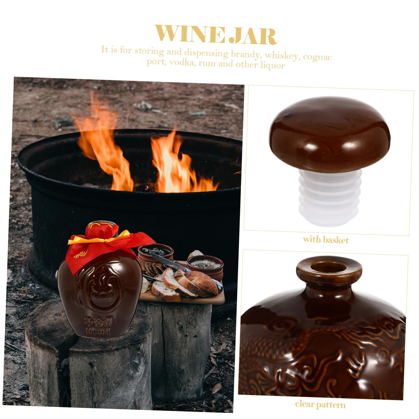 Amazon｜Toyvian 1セット アンティークのワイン瓶 ボトル bottle wine