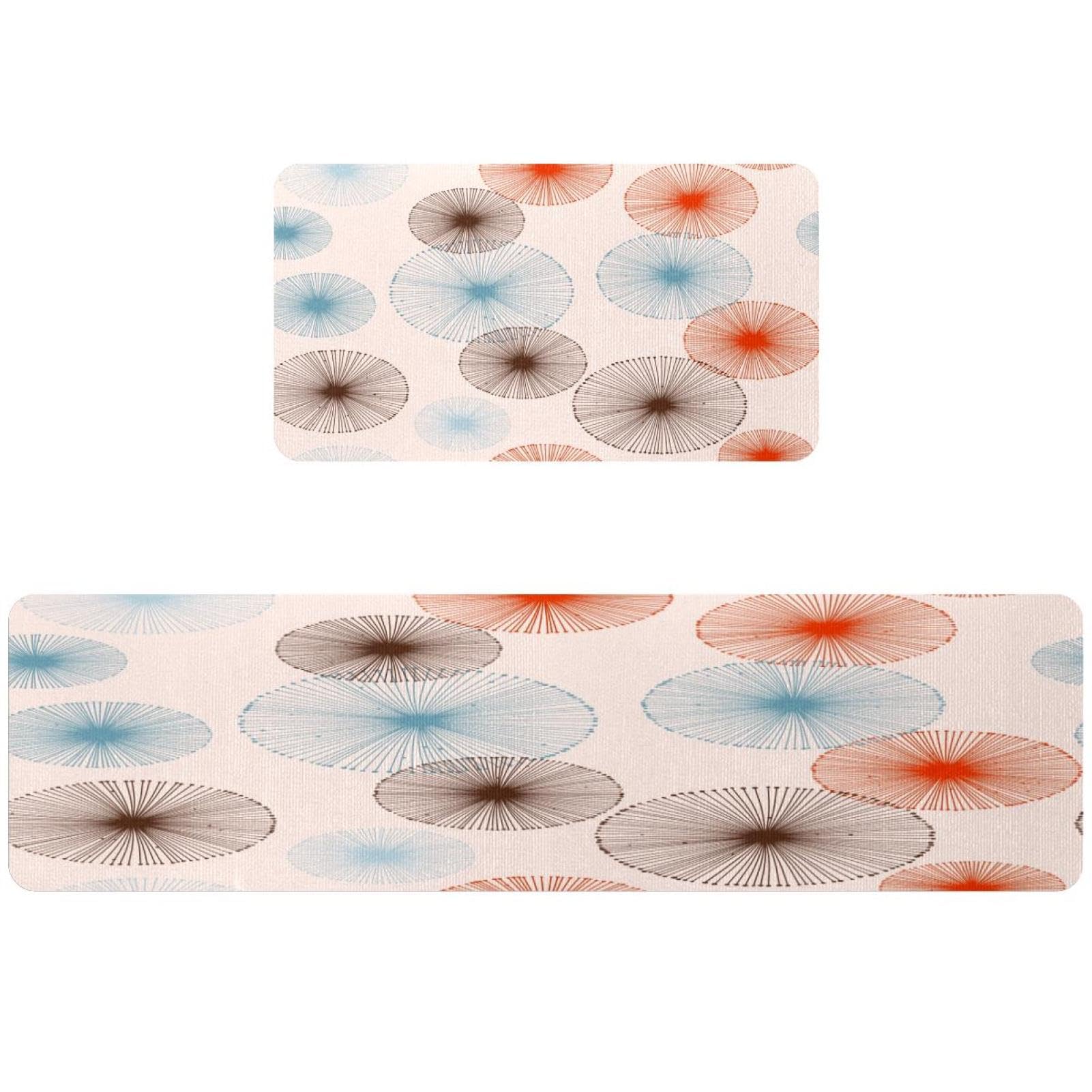 Alfombra de cocina absorbente y antideslizante con diseño de diente de león