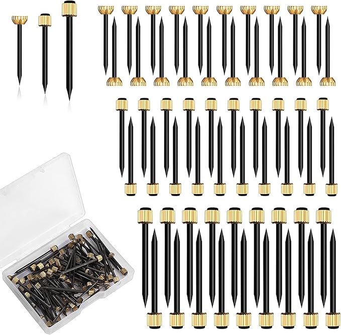 75PCS Picture Hanging Nails Picture Frame Nails Hang Solutions Plaster