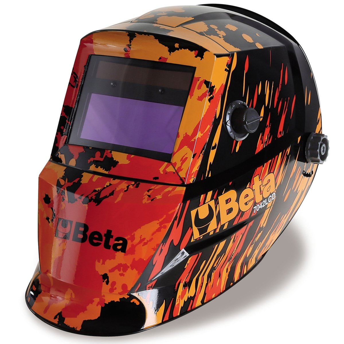 Beta 7042LCD - Maschera LCD ad oscuramento automatico per saldatura ad elettrodo; MIG/MAG; TIG e plasma