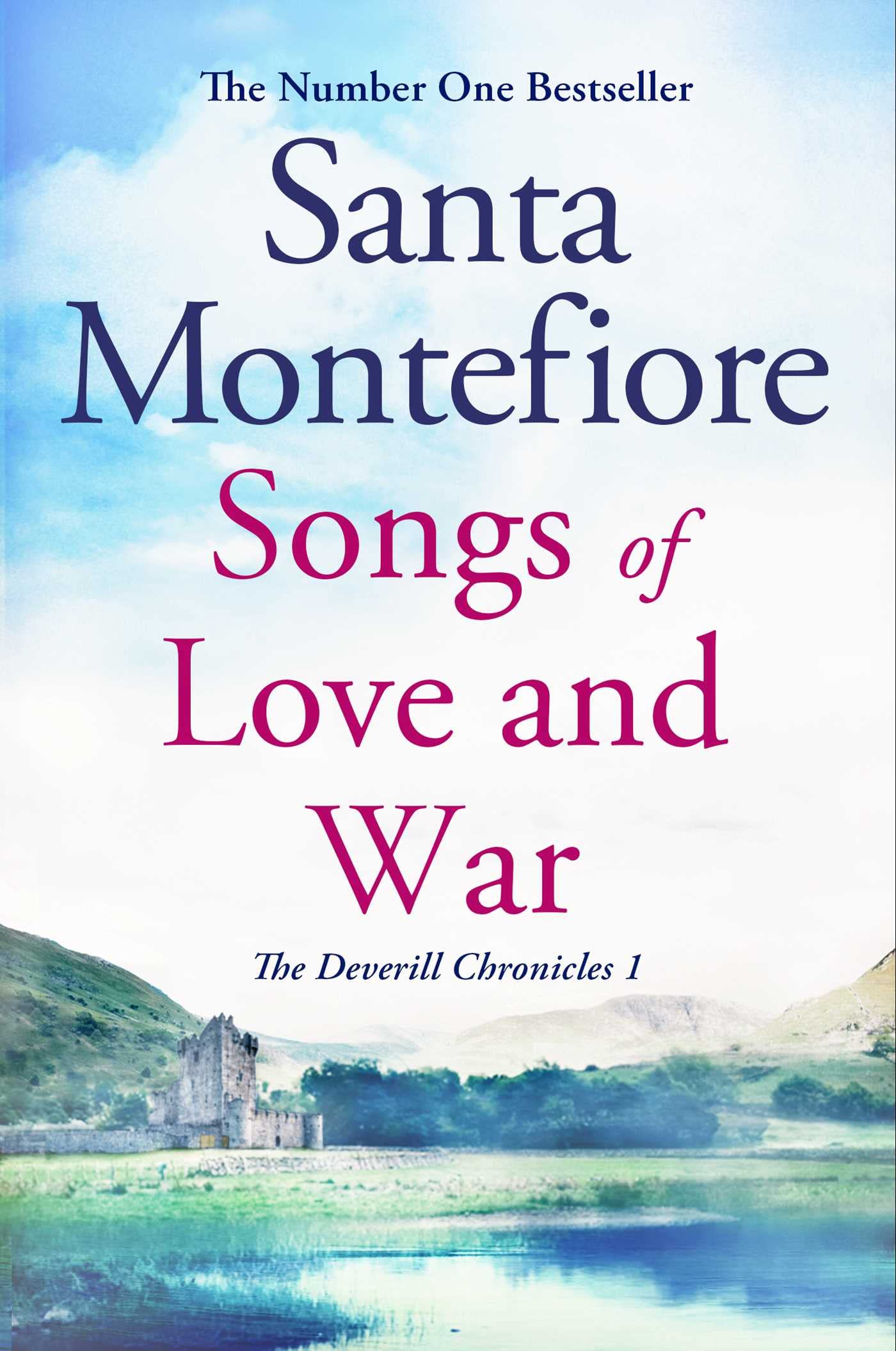Santa Montefiore Songs of Love & War Paperback Novel