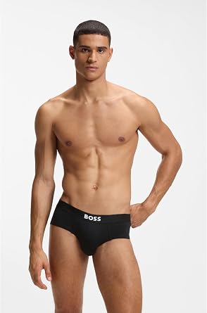 BOSS Men's Classic Cotton Briefs 3 Pack