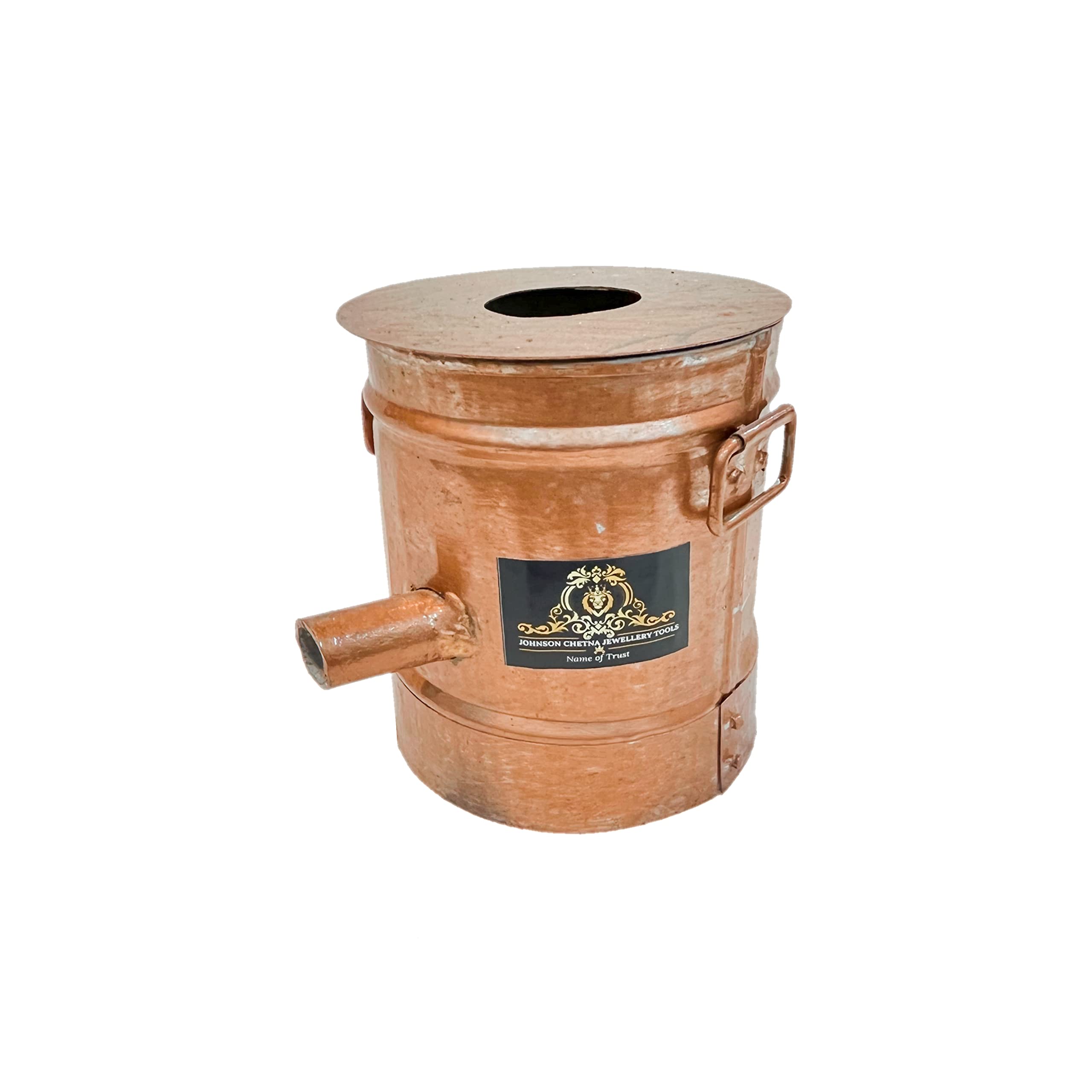 Gas Melting Furnace/Desi Bhatti for Melting 500gm Gold and Silver Metal (Crucible or Gun Not Included)