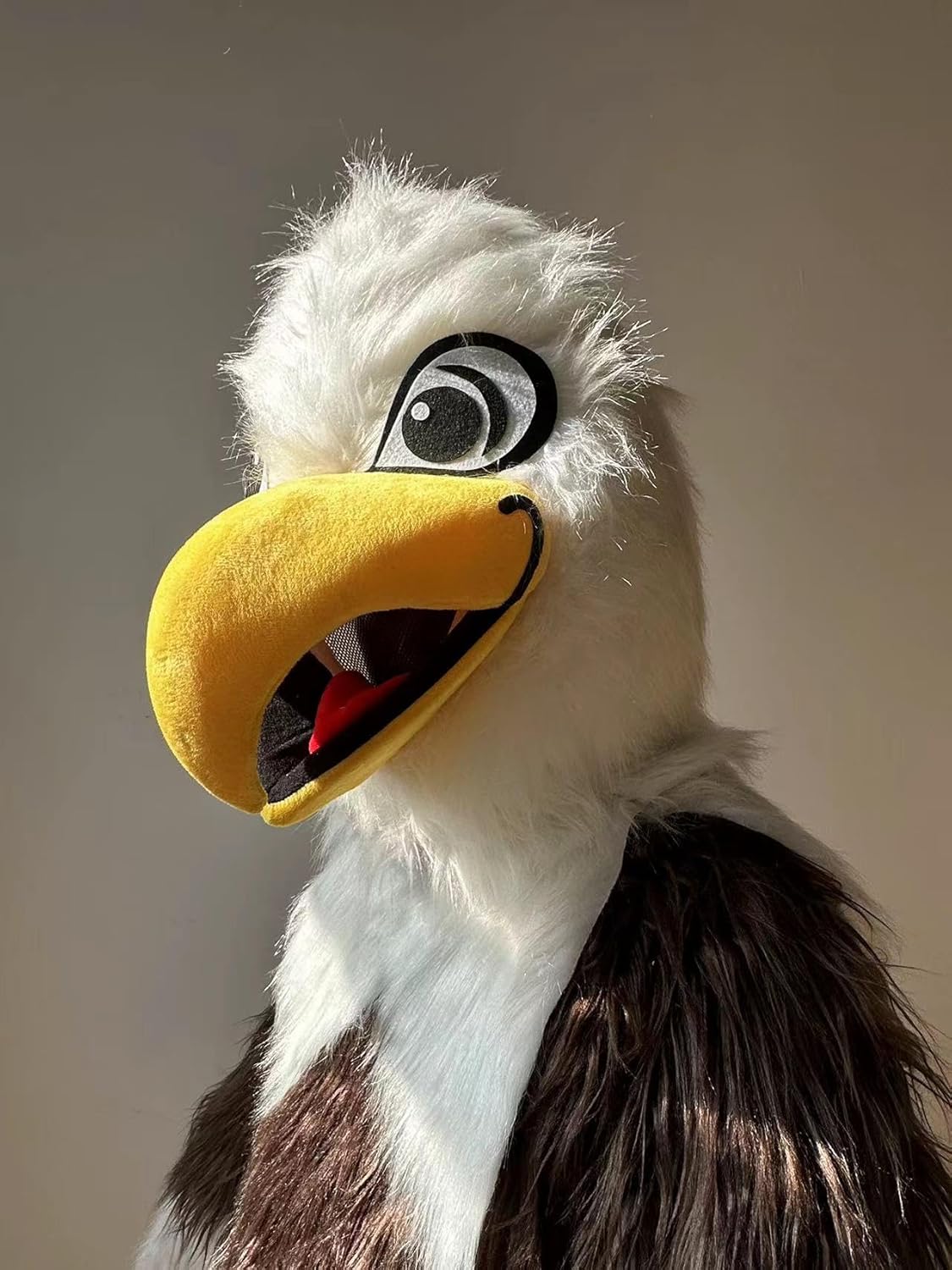 To.beone Eagle Mascot Costume Fire Eagle Character Fancy Dress Cartoon Performance Outfit Adult