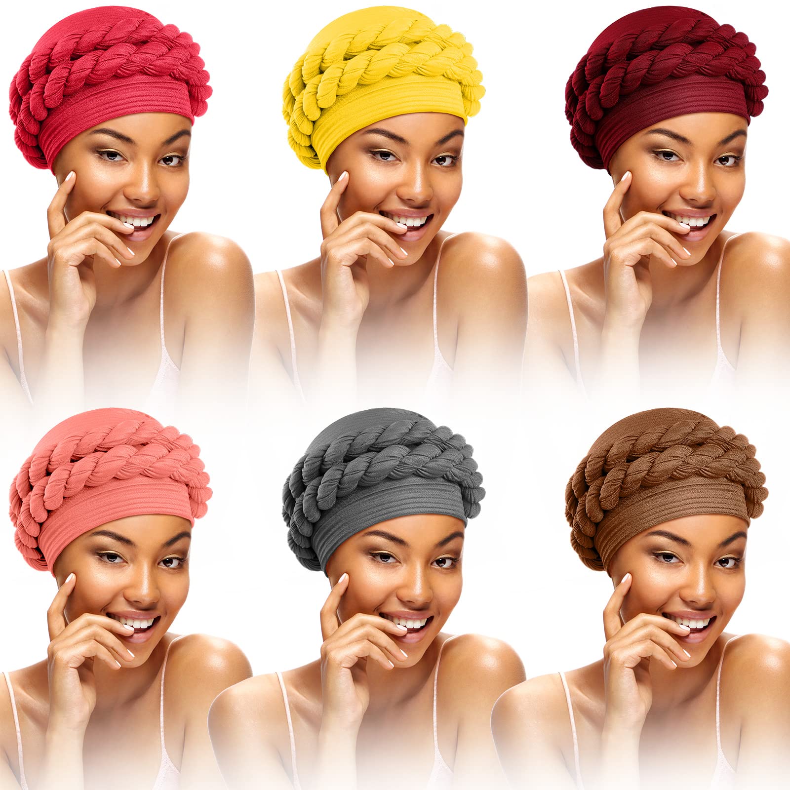 Weicher Bouffant-Turban Mit Verstellbarem Band – Einheitsgröße, Schwarz, Für Frauen & Teens, Ideal Für Arbeit, Sport, Krankenhaus