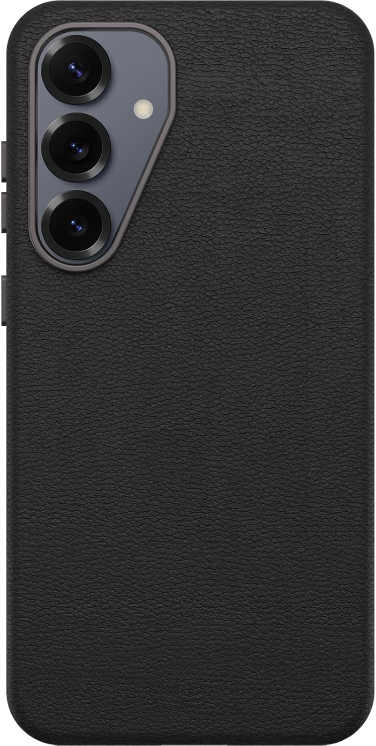 OtterBox Samsung Galaxy S25+ Symmetry Series Cactus Leather - Noir Ash Black