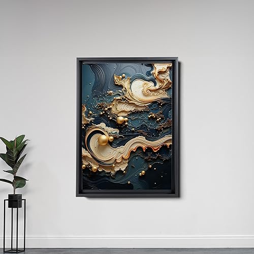 Miniatura 6 de Green White Gold minimalist texture Prints Green wall art green canvas Prints green abstract art Lime Green canvas wall art, Canvas, Art Print