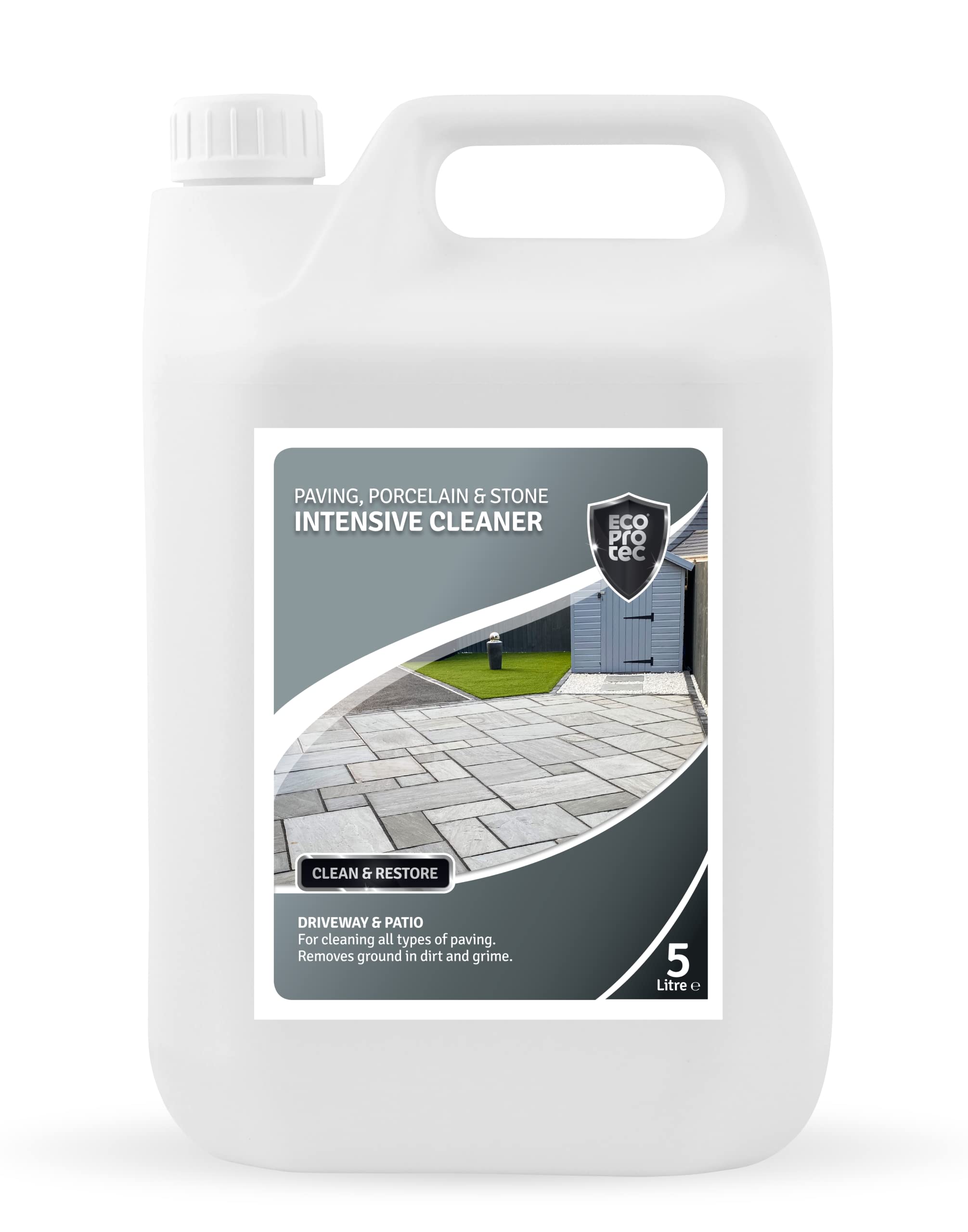 Sponsored Ad – Intensive Cleaner for Paving Porcelain & Stone –A cleaner for all types of paving to help remove Oil, Grease Dirt and grime (5Litre)