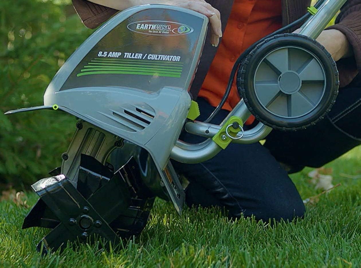 Earthwise TC70001 11-Inch 8.5-Amp Corded Electric Tiller/Cultivator: Garden & Outdoor