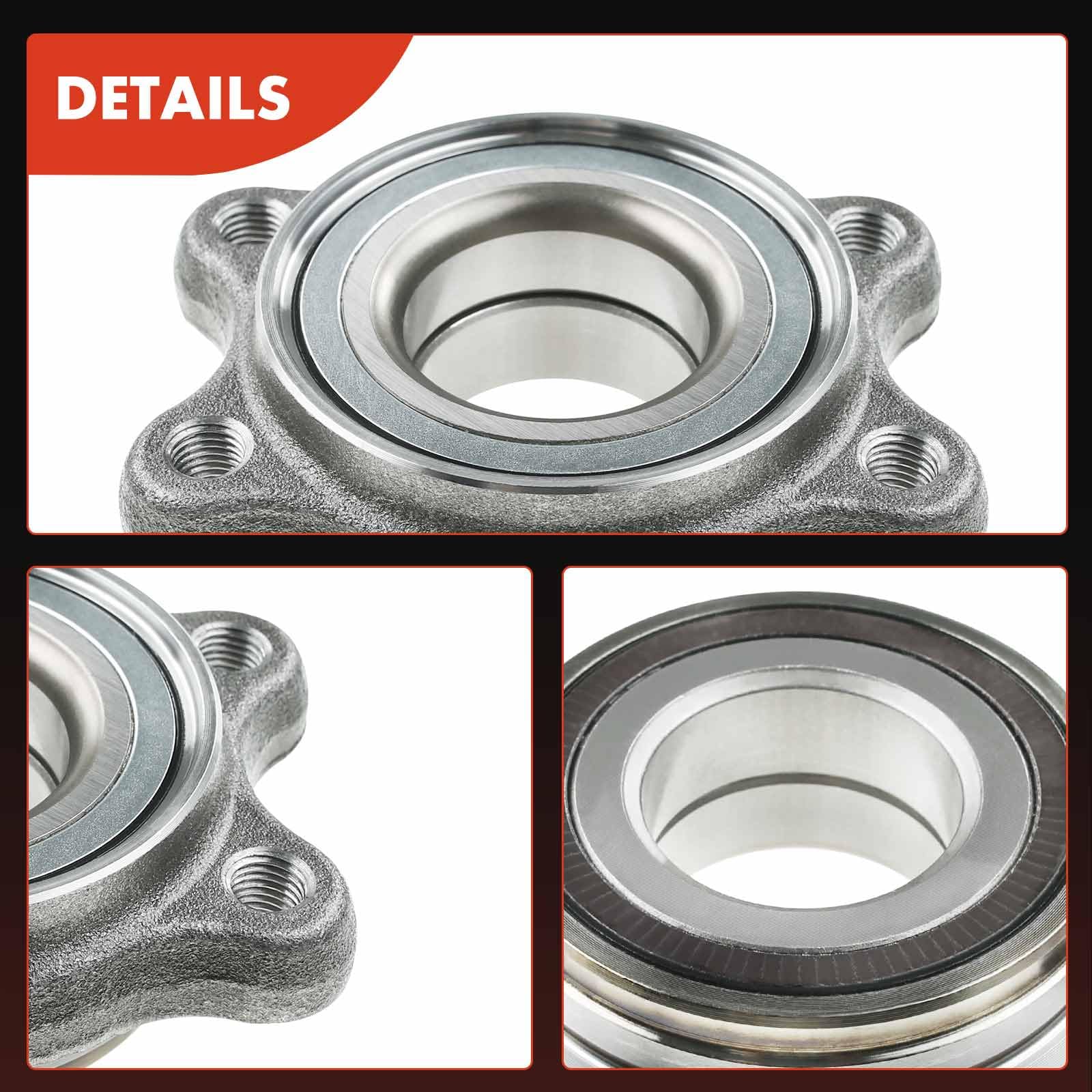 Frankberg Kit de roulements de moyeu de roue, avantarrière, compatible